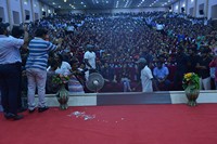 Yuddham Sharanam Team At Eluru and Bhimavaram Colleges